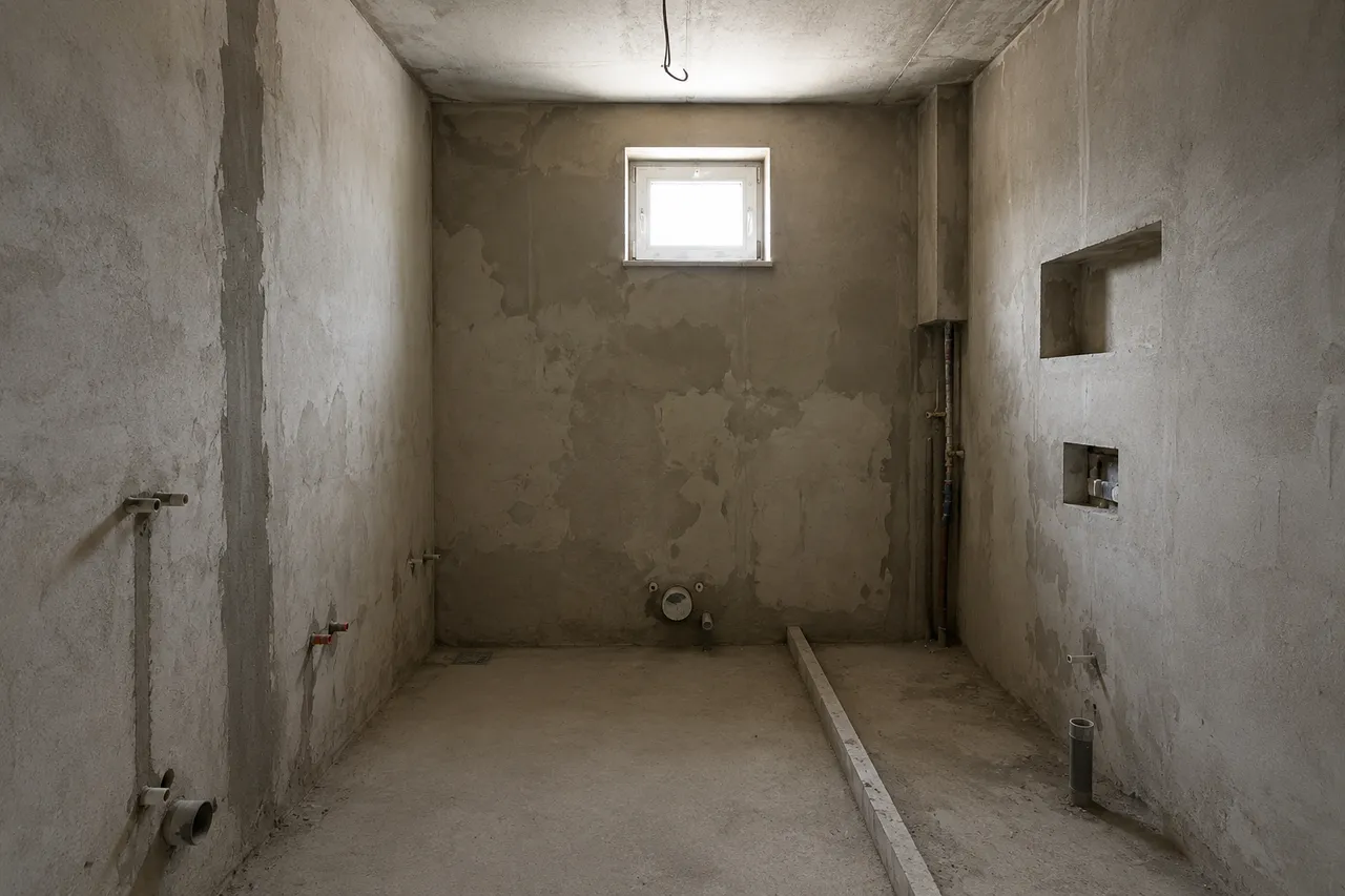 Bathrooms — before